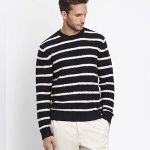 Vince Wool Blend Sweater in Coastal Blue